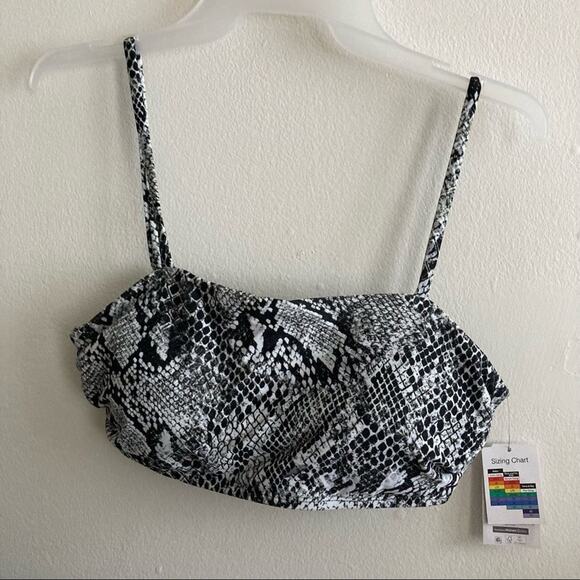 Medium bikini top snake print - Picture 1 of 5